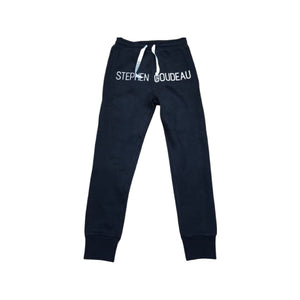 Stephen Goudeau Raised Signature Joggers with Drawstring