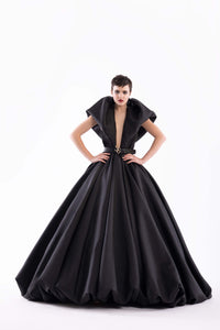 Black Floor-length Gown