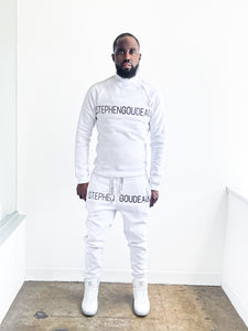 Stephen Goudeau Raised Signature Joggers with Drawstring